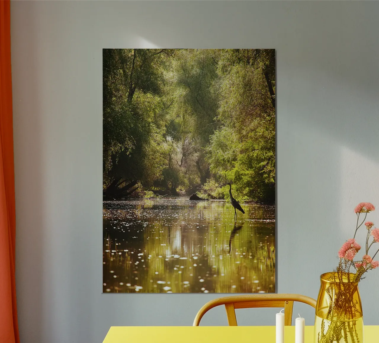 Enter the Unknown – Delta Canal Fine Art Print poster by jay
