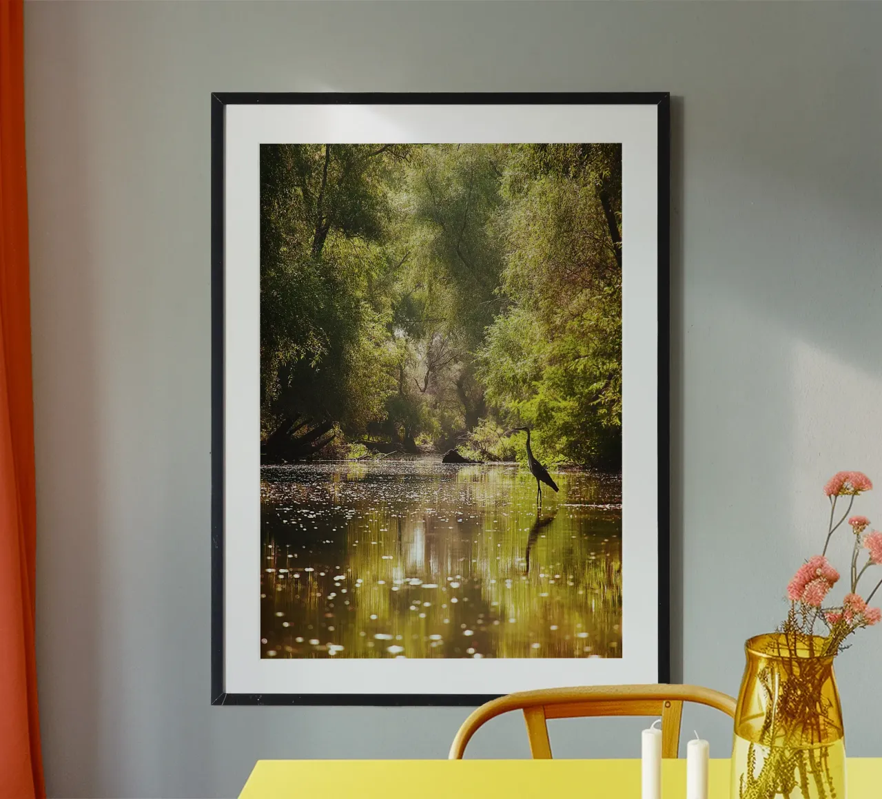 Enter the Unknown – Delta Canal Fine Art Print poster by jay