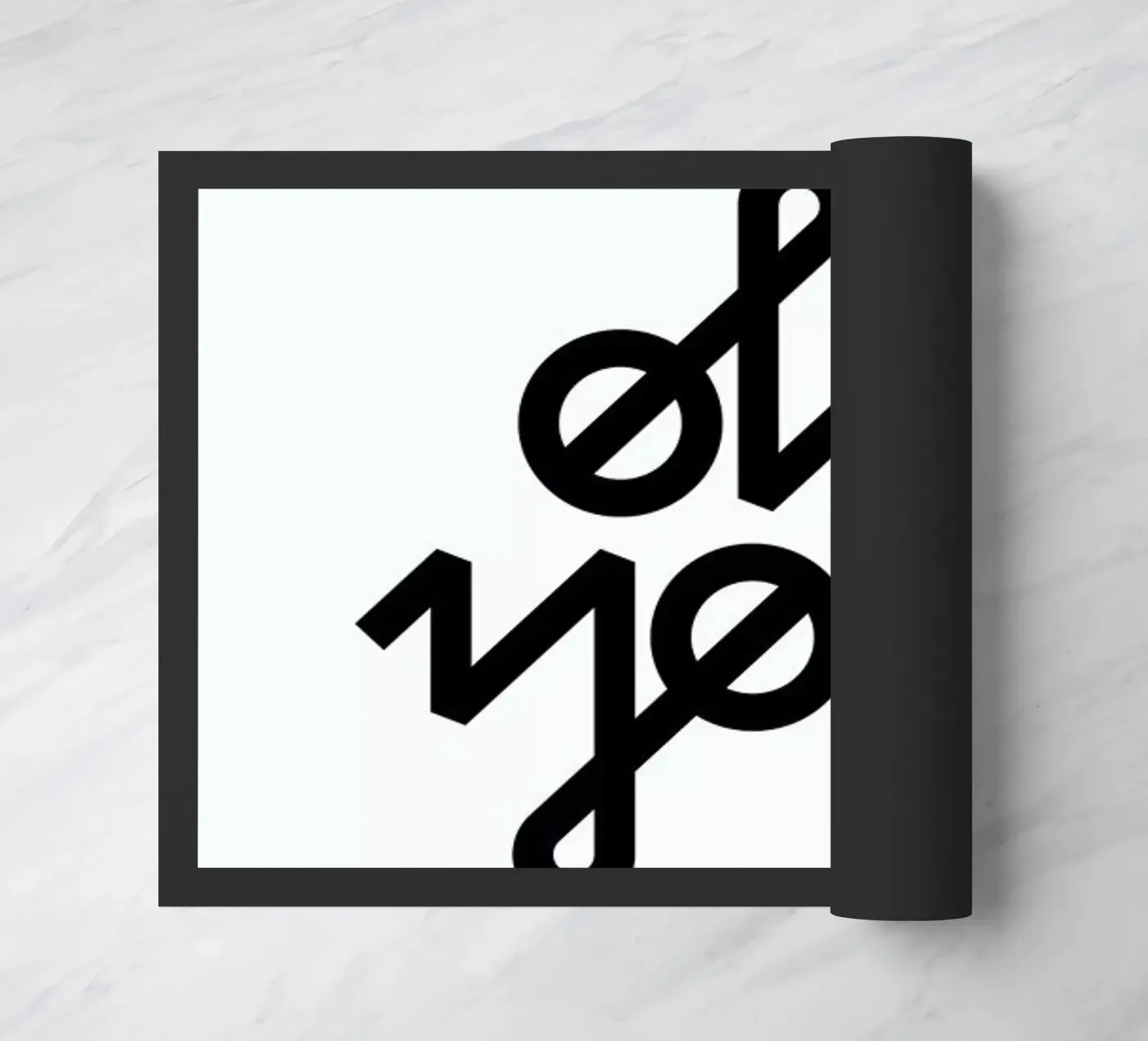 Oh You deurmat van BLAEK Design Studio