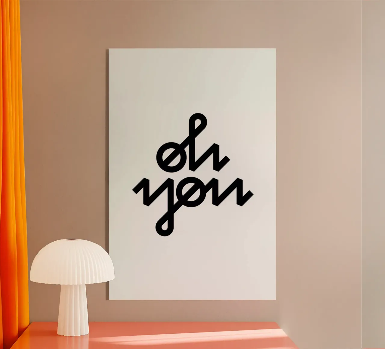 Oh You plexiglass da BLAEK Design Studio