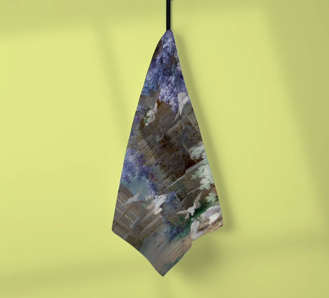 Spring with Wisteria Landscape canovaccio da cucina da apoloprints