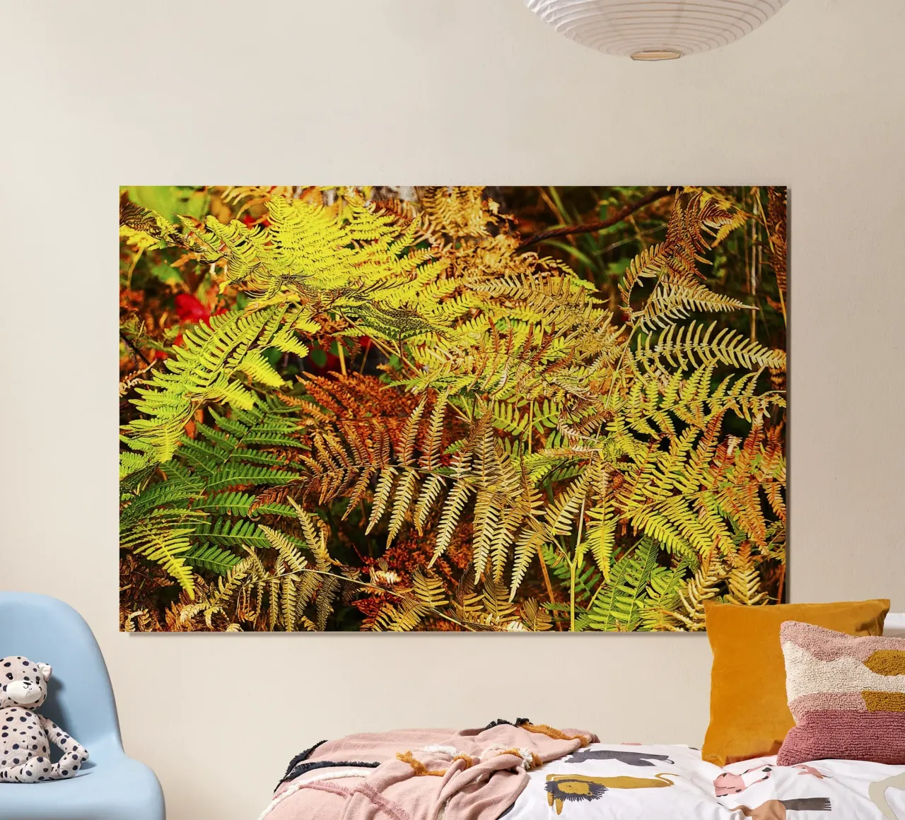 Autumn Ferns – Fine Art Botanical Print poster by jay