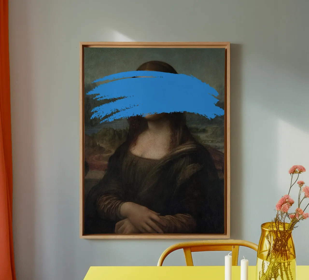 Renaissance paint canvas with Floater frame by ramosashop
