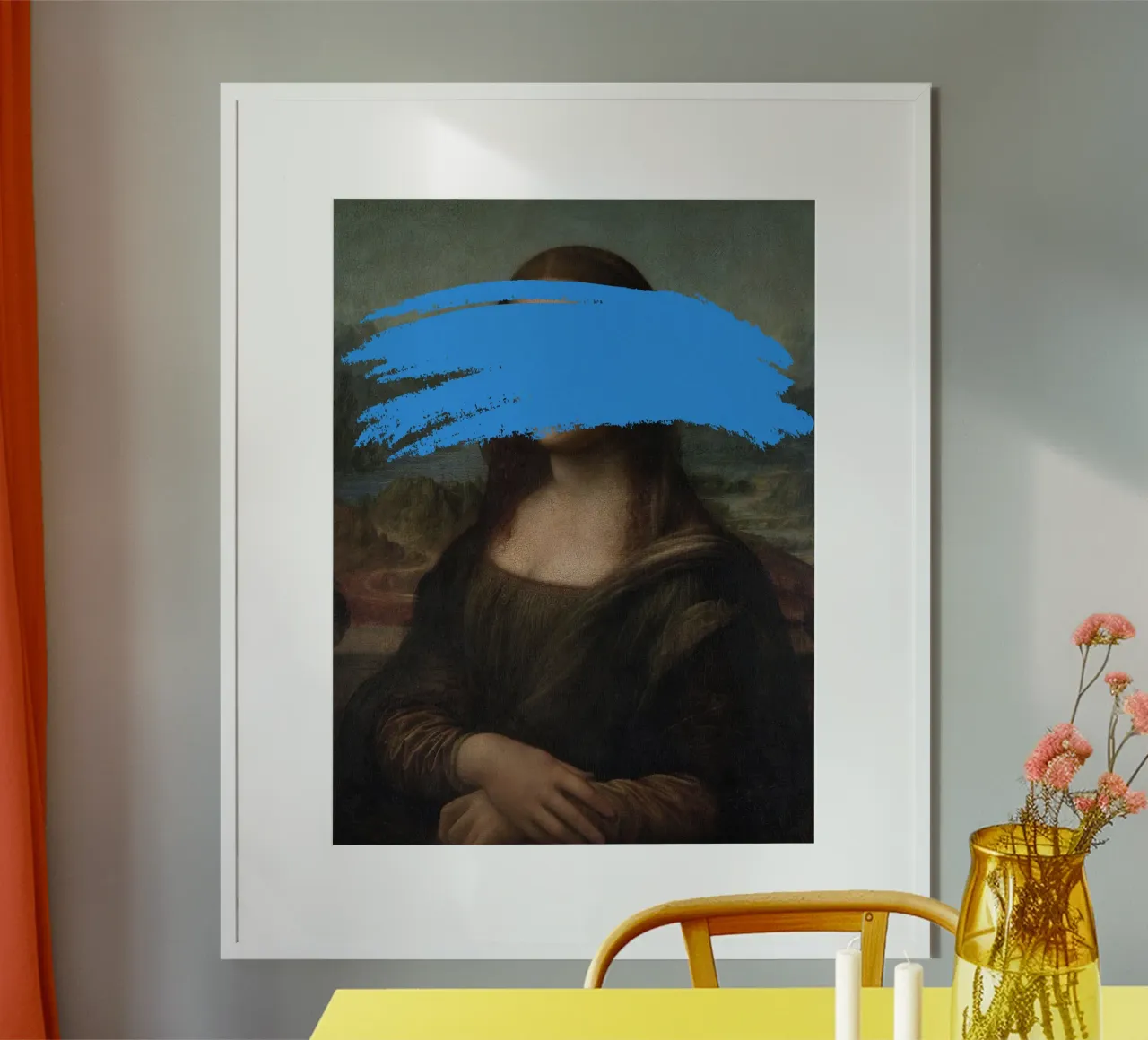 Renaissance paint poster con telaio in legno da ramosashop