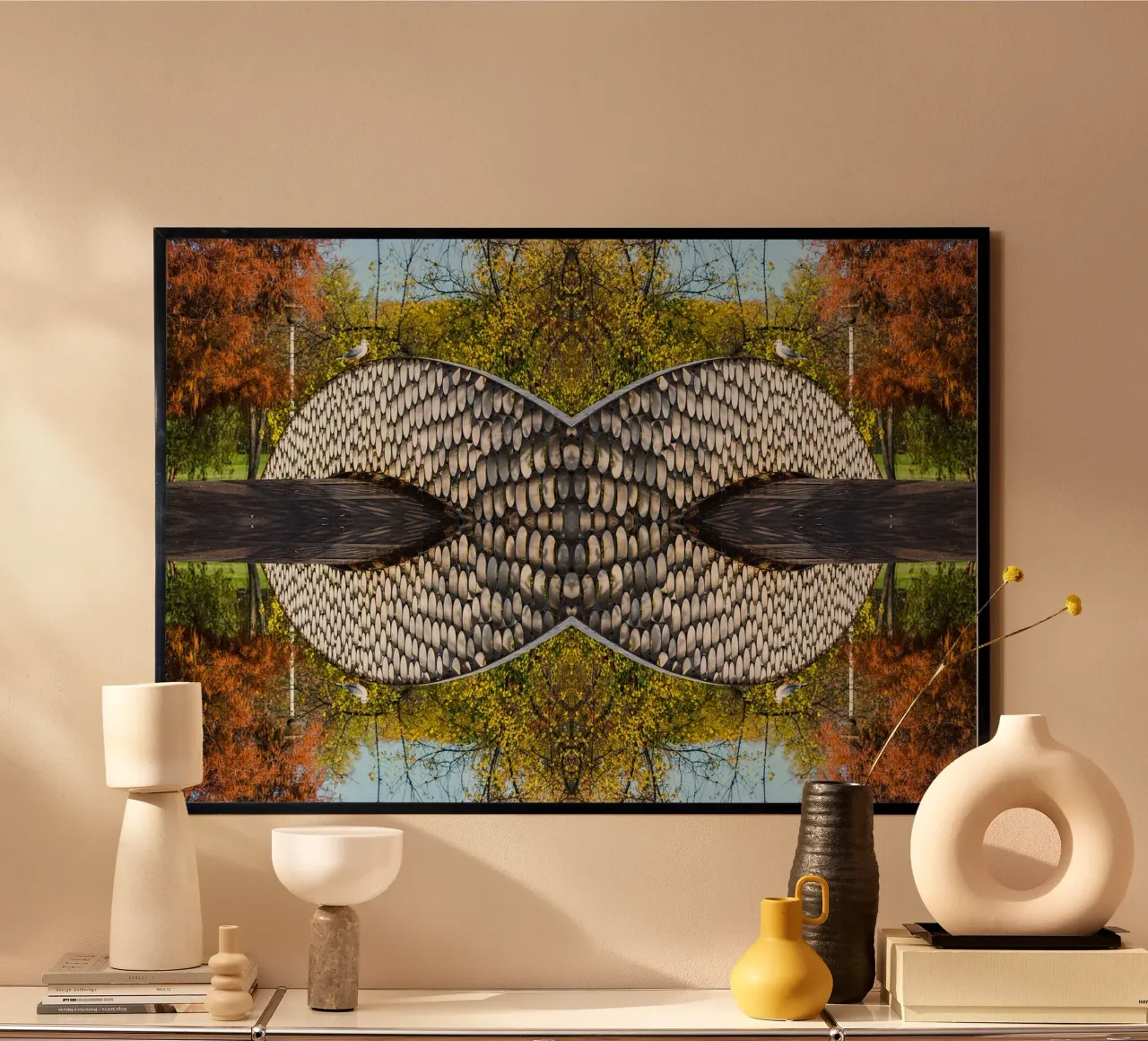 Beautiful Infinity – Abstract Portal Fine Art Print poster by jay