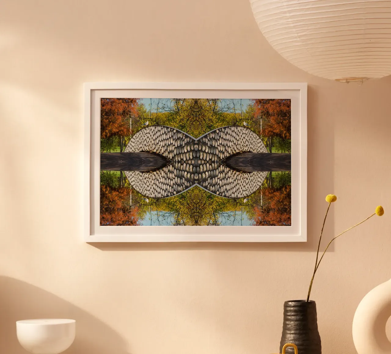 Beautiful Infinity – Abstract Portal Fine Art Print poster by jay
