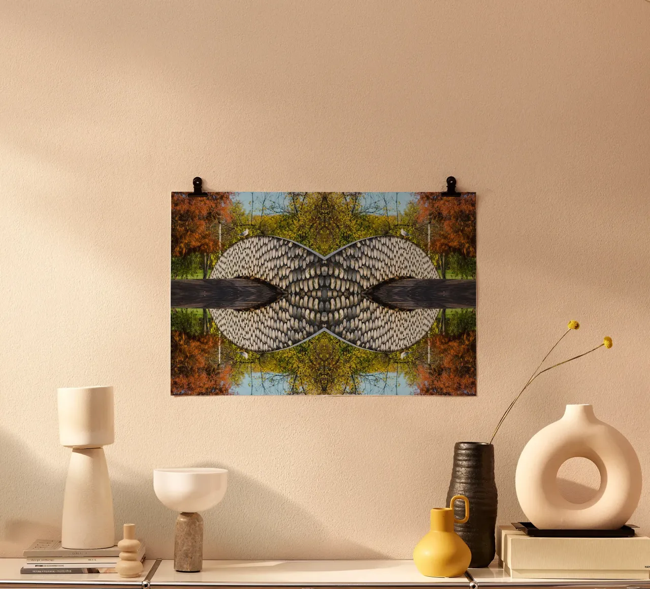 Beautiful Infinity – Abstract Portal Fine Art Print poster by jay