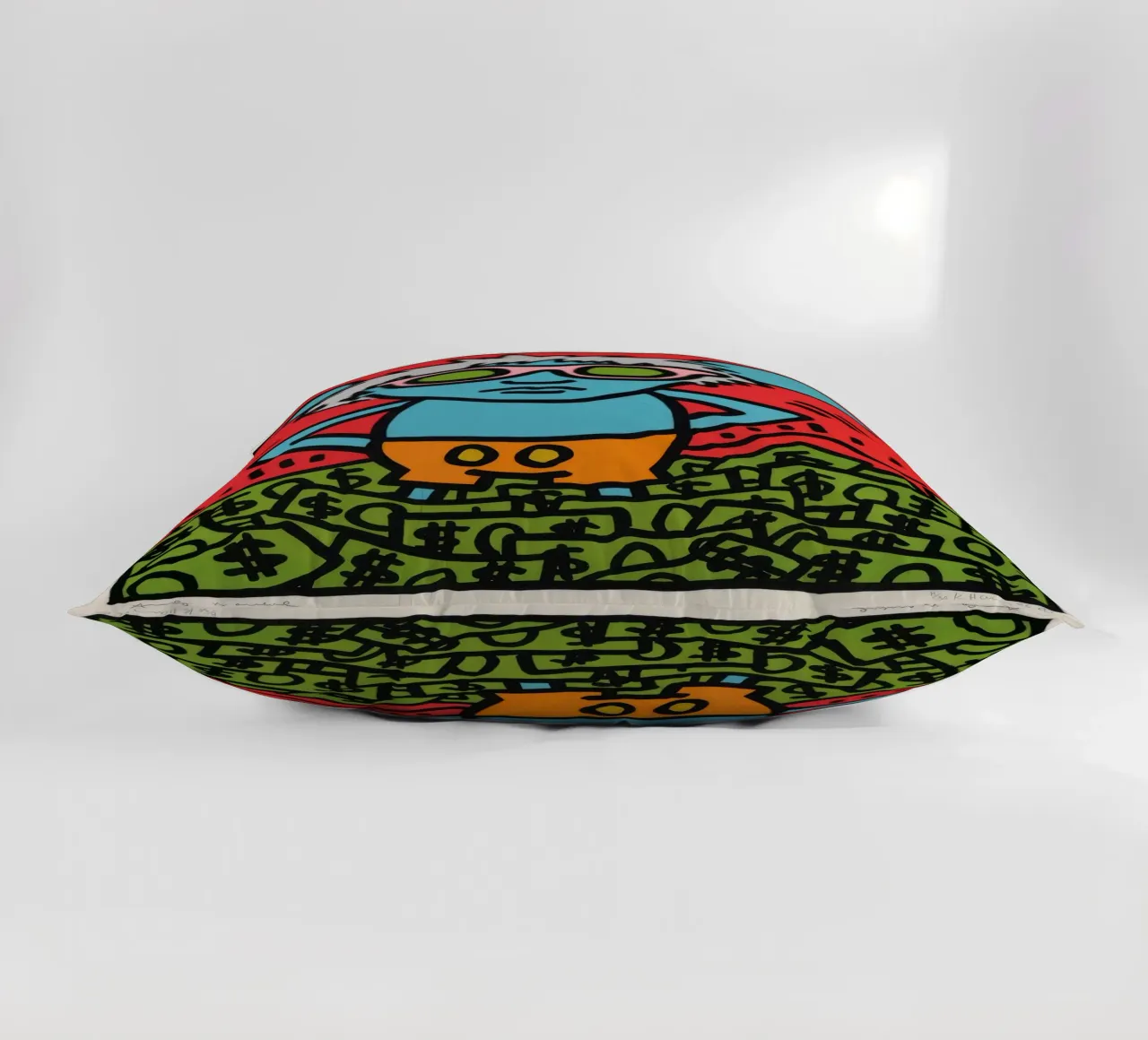 Poster pop art di Keith Haring Andy Mouse cuscino da ClubArt