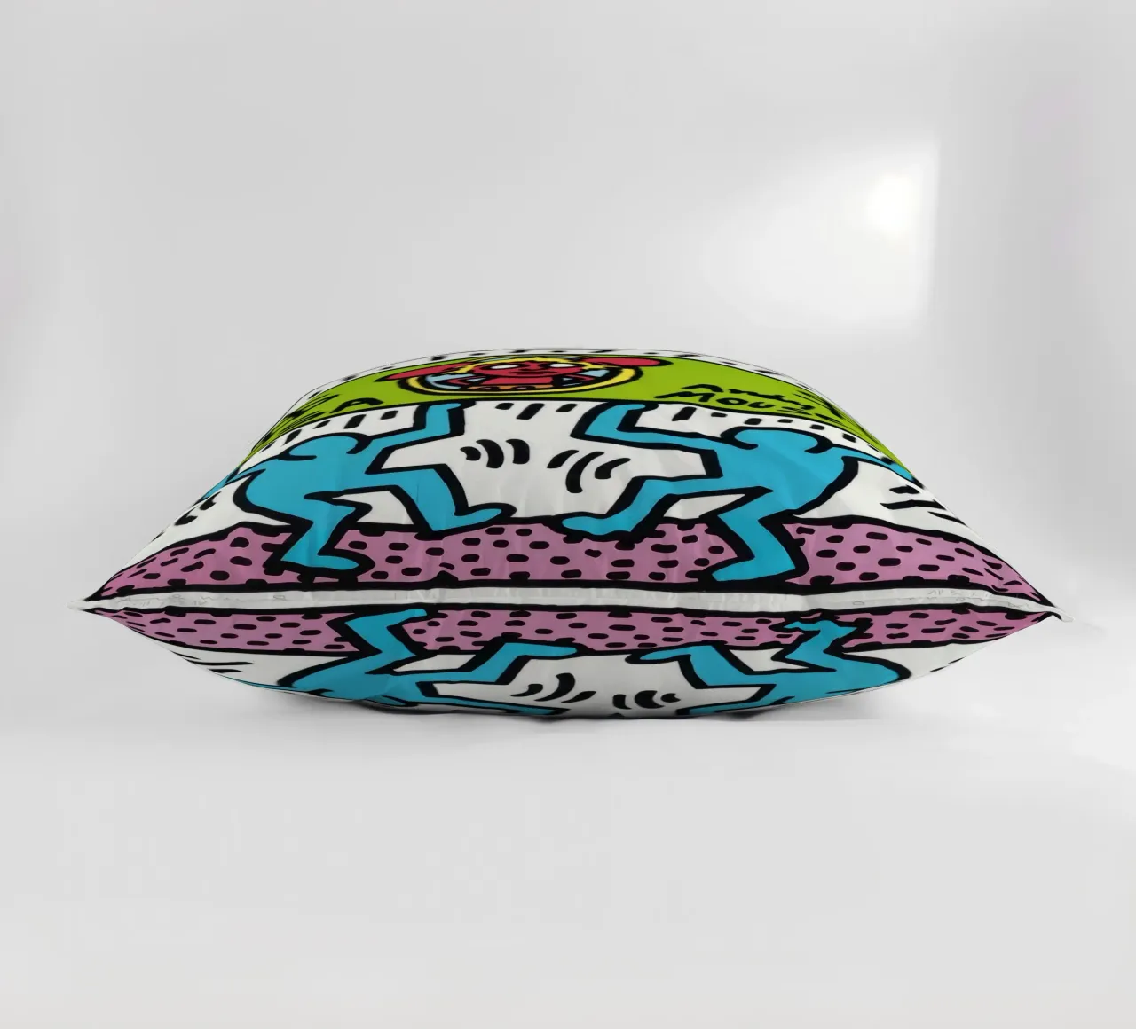 Keith Haring Andy Mouse Banconota da un dollaro Pop Art cuscino da ClubArt