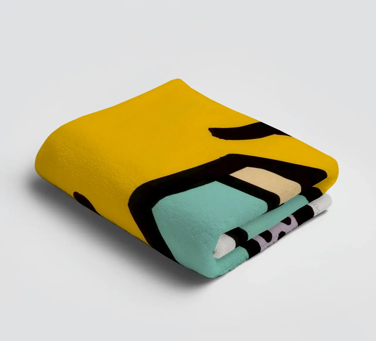 Keith Haring Best Buddies Amicizia Pop Art asciugamano da bagno da ClubArt