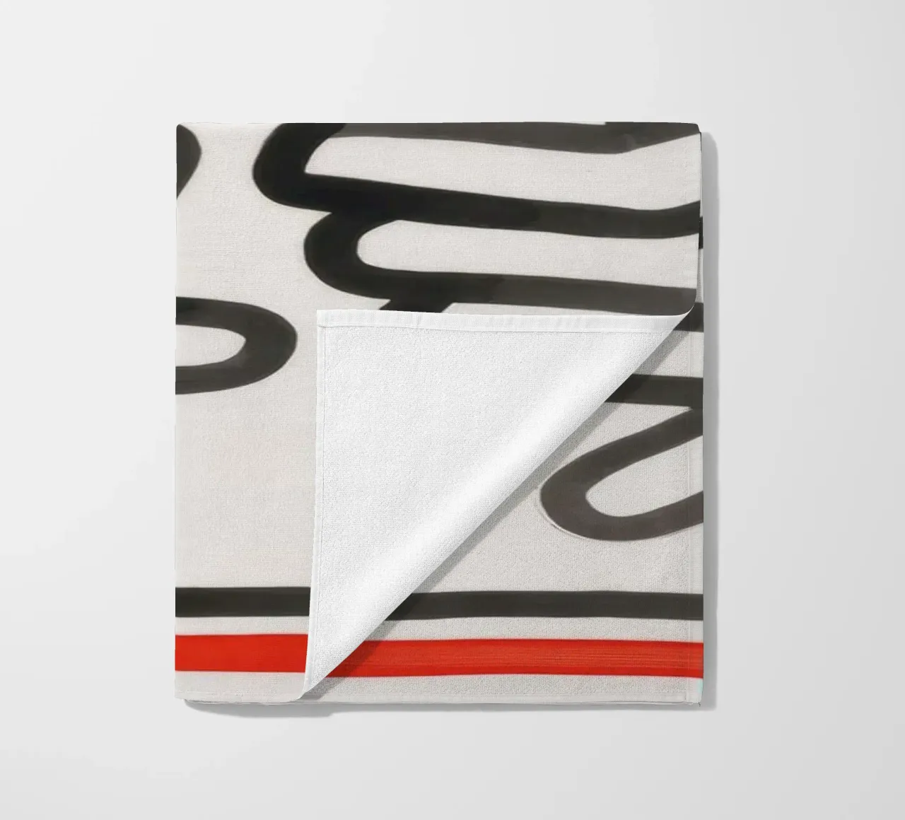 Stampa pop di Keith Haring Busted Head telo mare da ClubArt