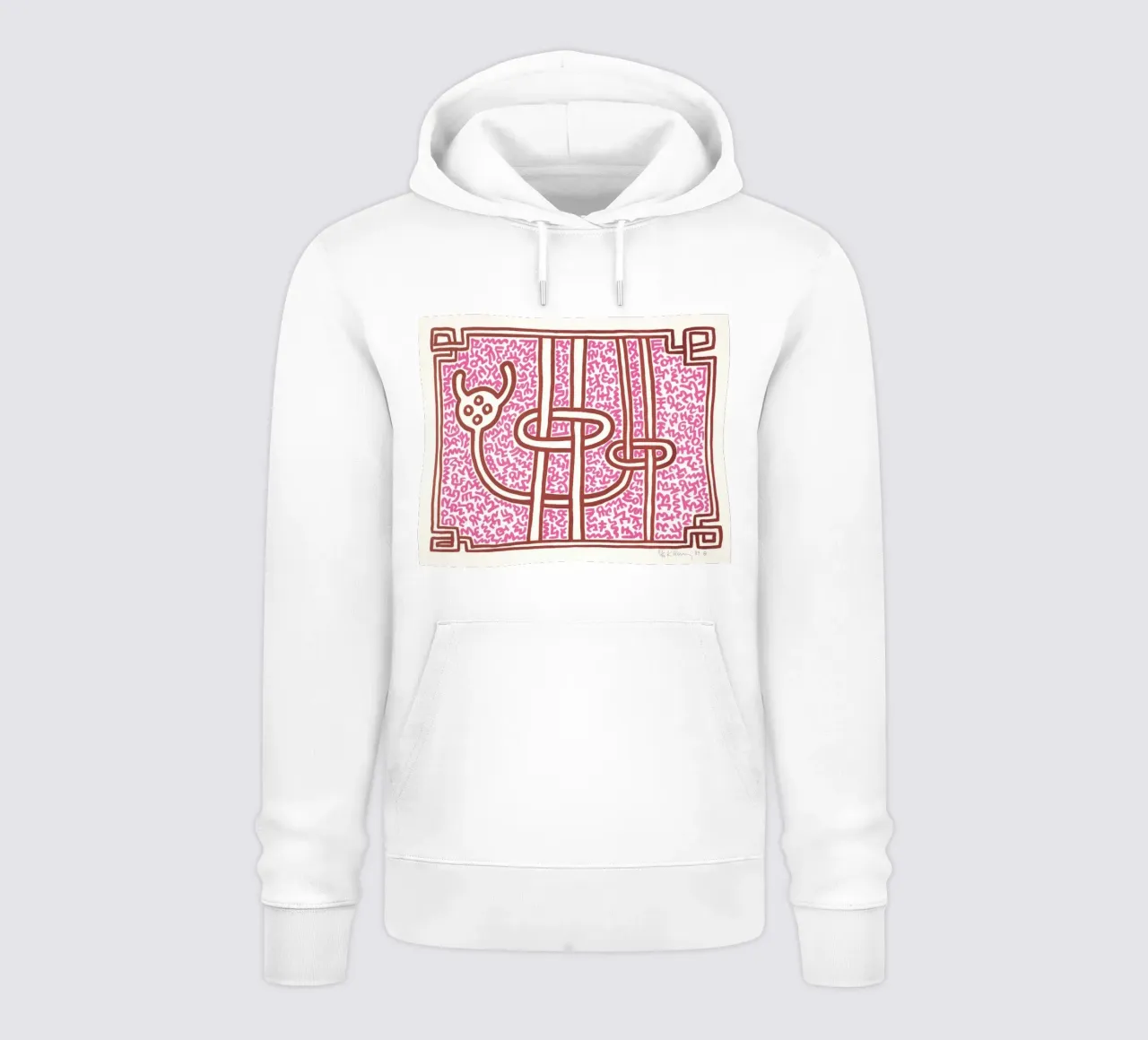 Keith Haring Chocolat Buddah Impresión abstracta sudadera con capucha de ClubArt