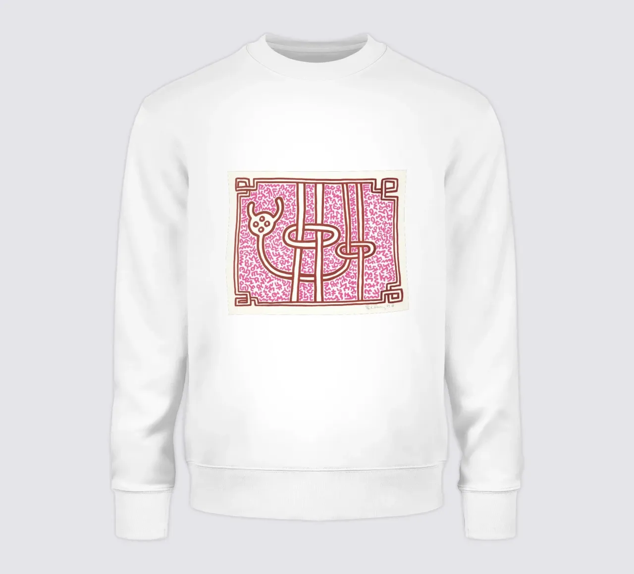 Keith Haring Chocolat Buddah Impresión abstracta sudadera de ClubArt