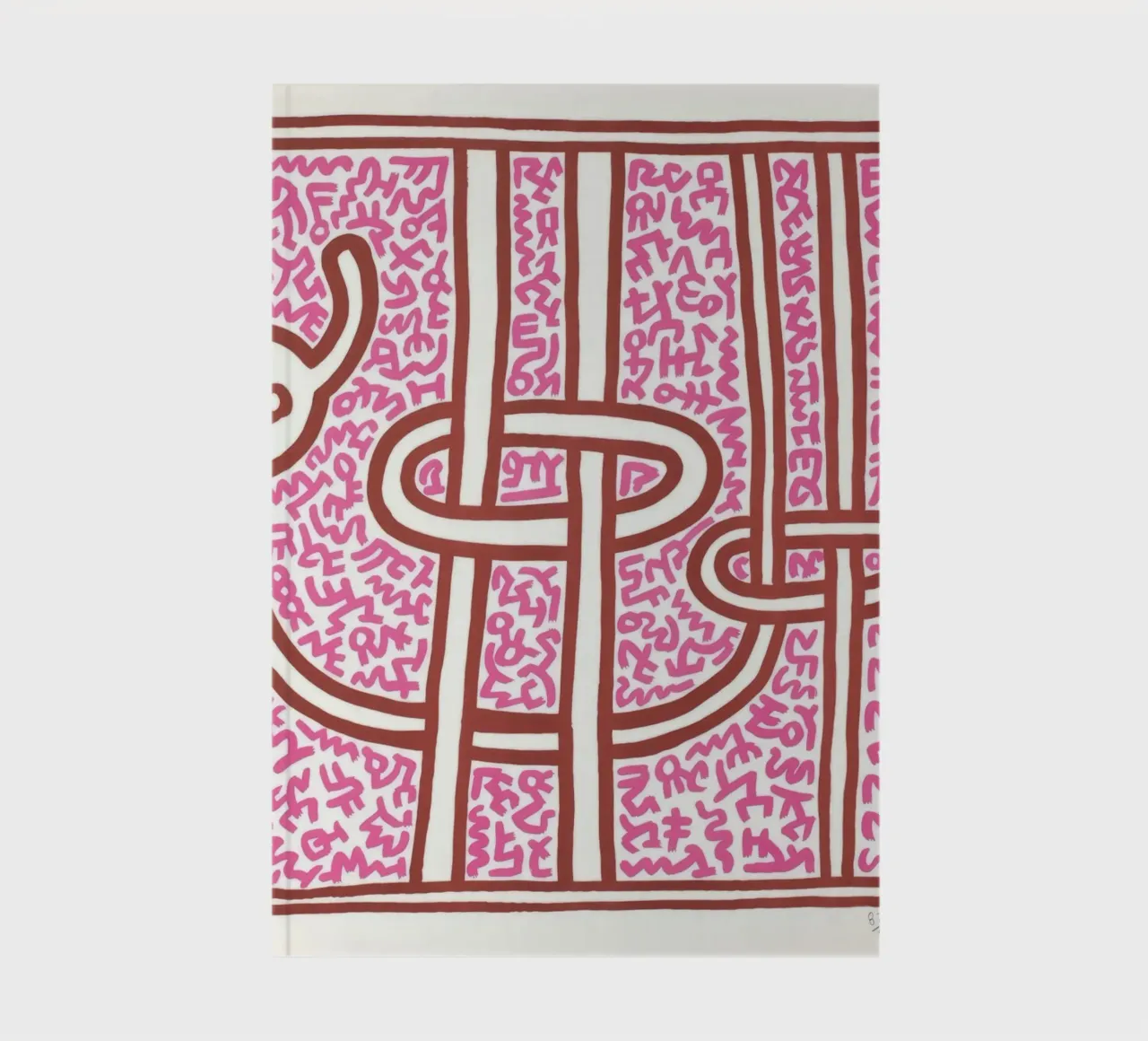 Keith Haring Chocolat Buddah Abstract Print notebook by ClubArt