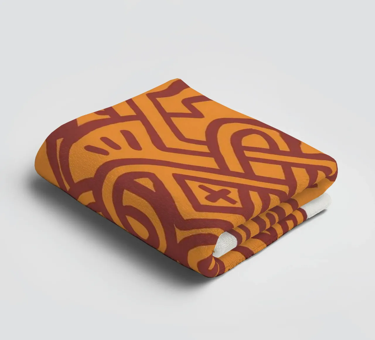 Keith Haring Chocolat Buddah Abstract Print towel by ClubArt