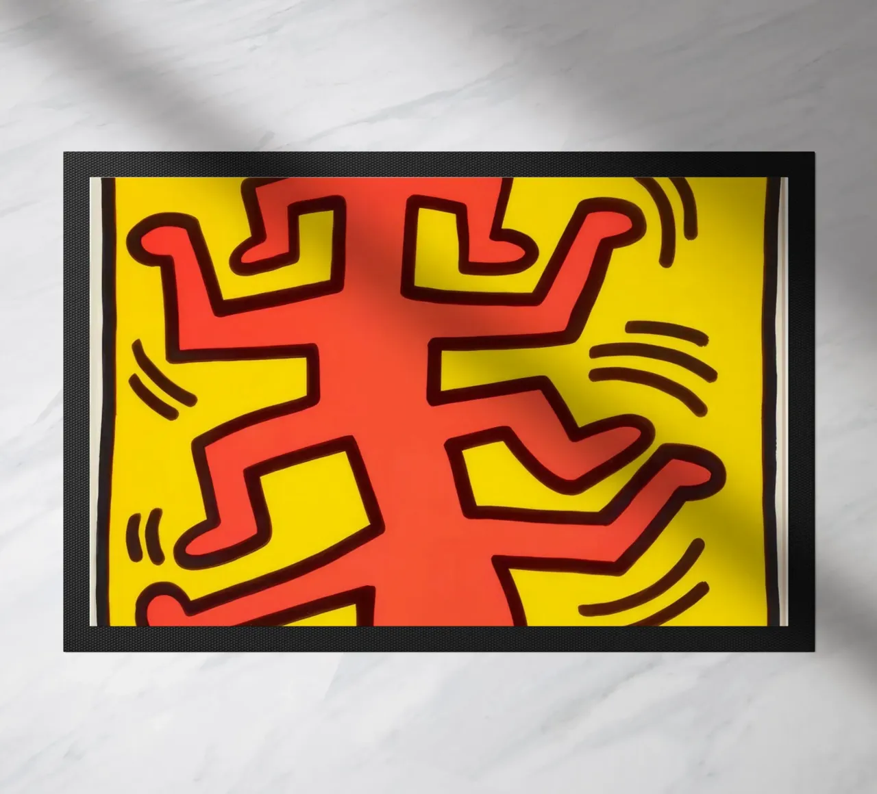 Keith Haring Growing #1 Stampa Pop Art zerbino da ClubArt