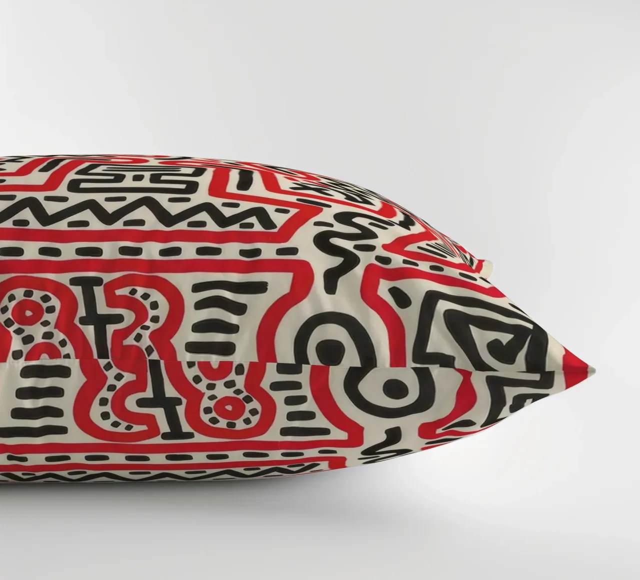 Poster della mostra di Keith Haring Fun Gallery cuscino da ClubArt