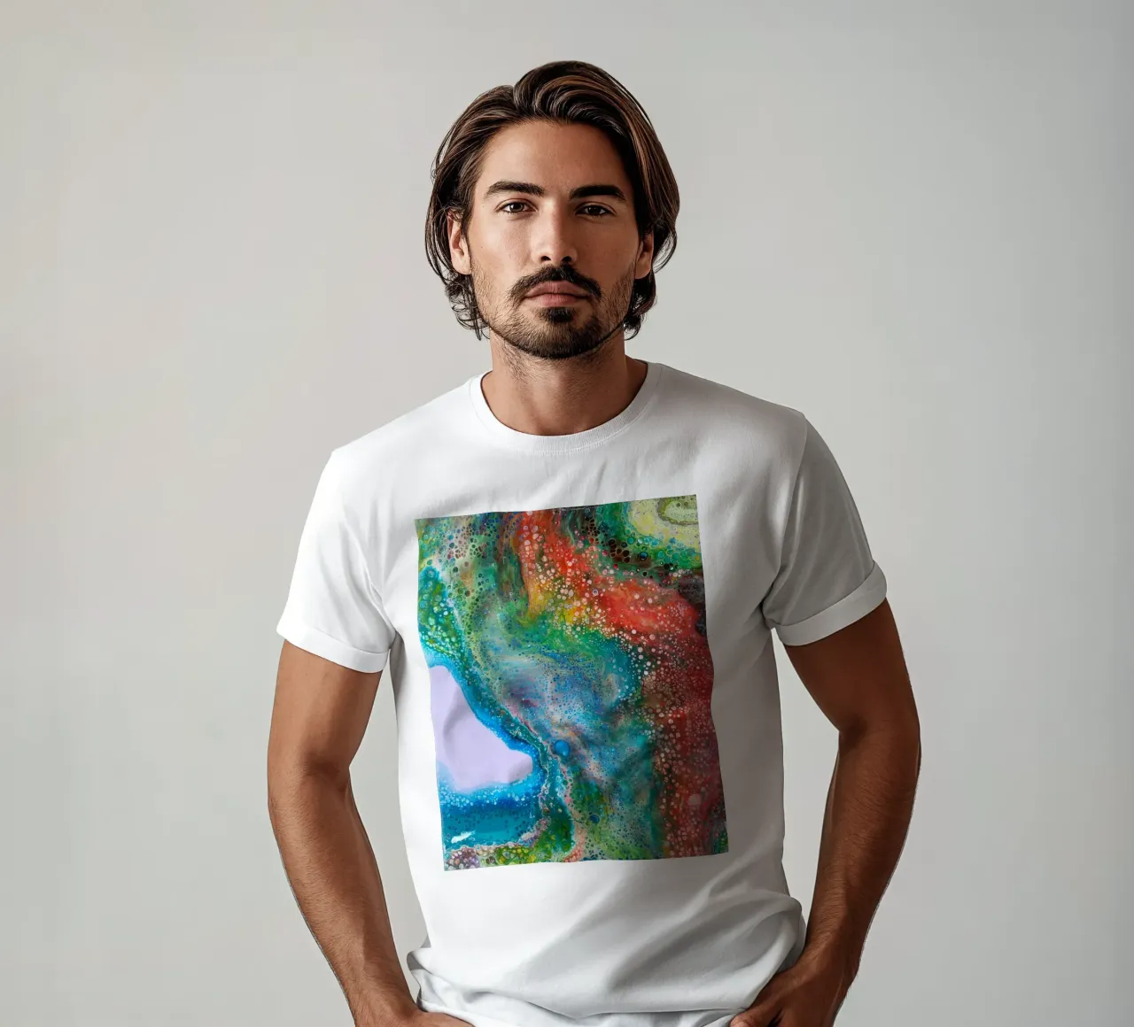Current of colors t-shirt da Bellisima
