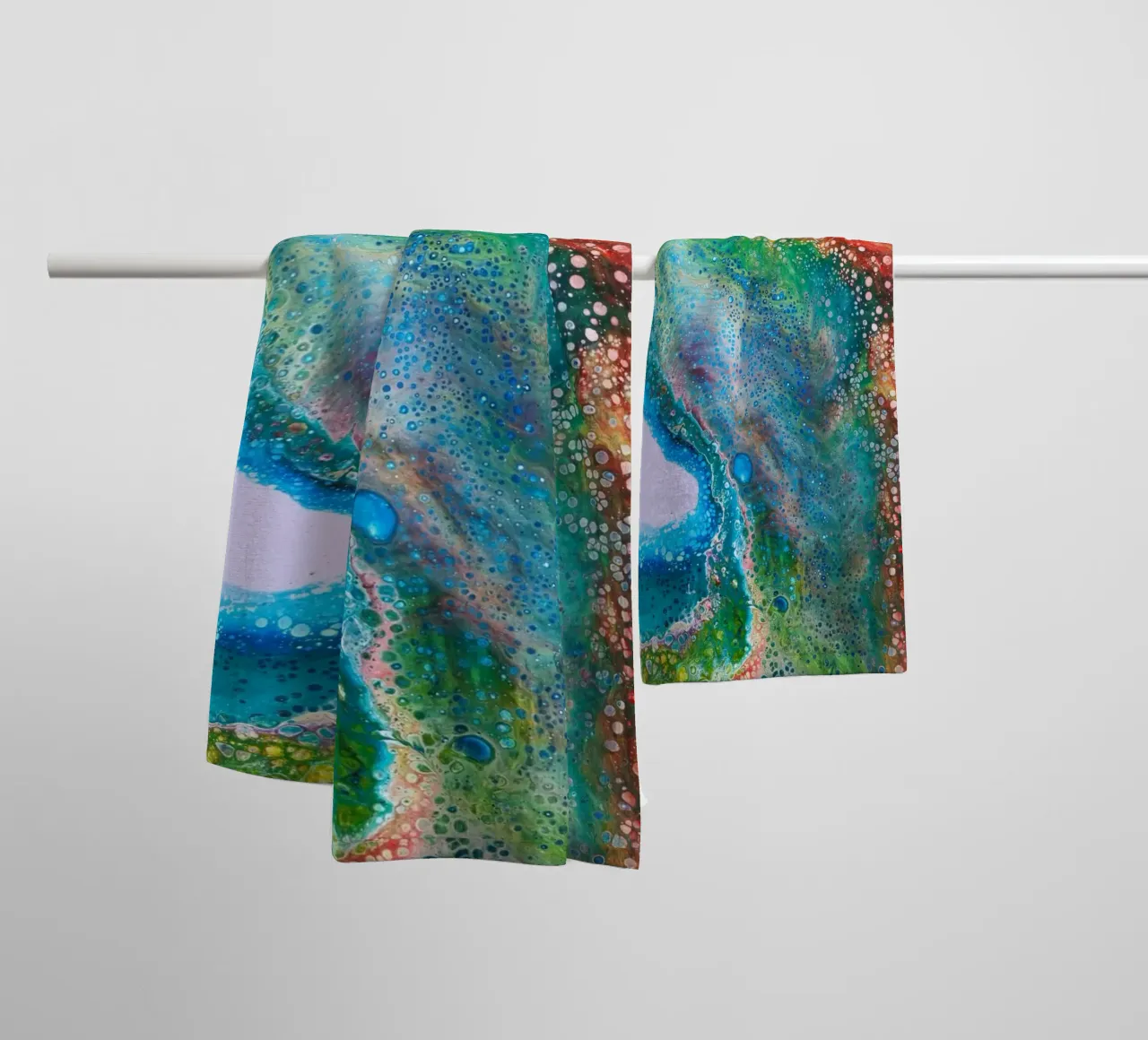 Current of colors asciugamano da bagno da Bellisima