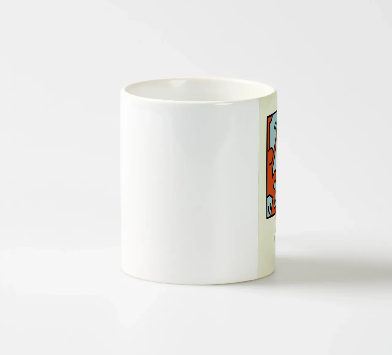Keith Haring - Figure radiose - stampa pop art tazza in ceramica da ClubArt