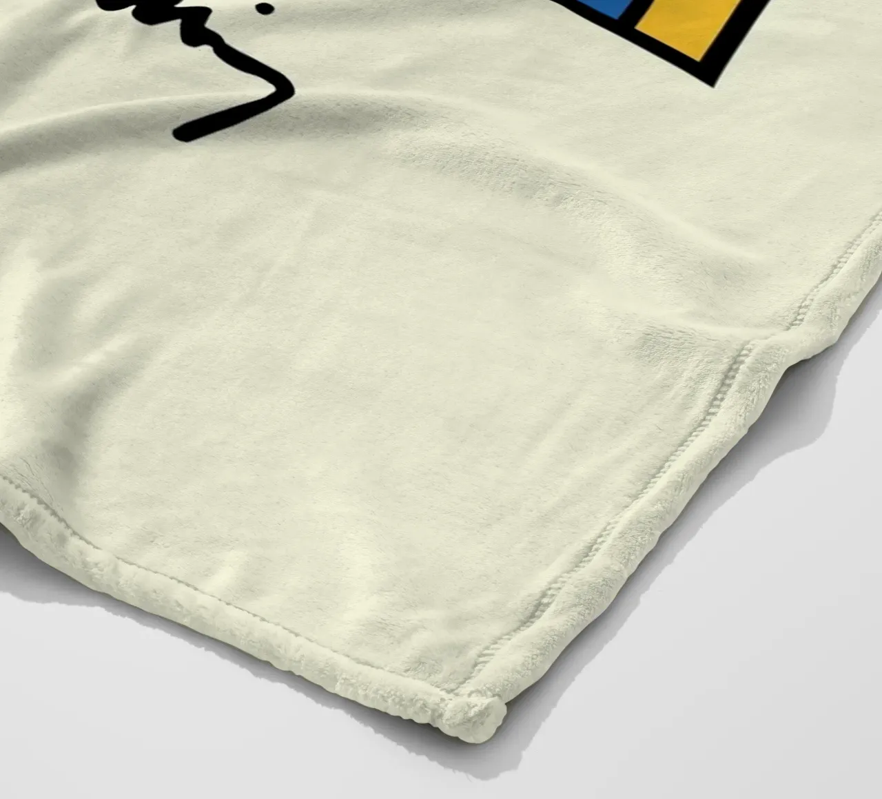 Poster pop art di Keith Haring DJ Dog coperta in pile da ClubArt