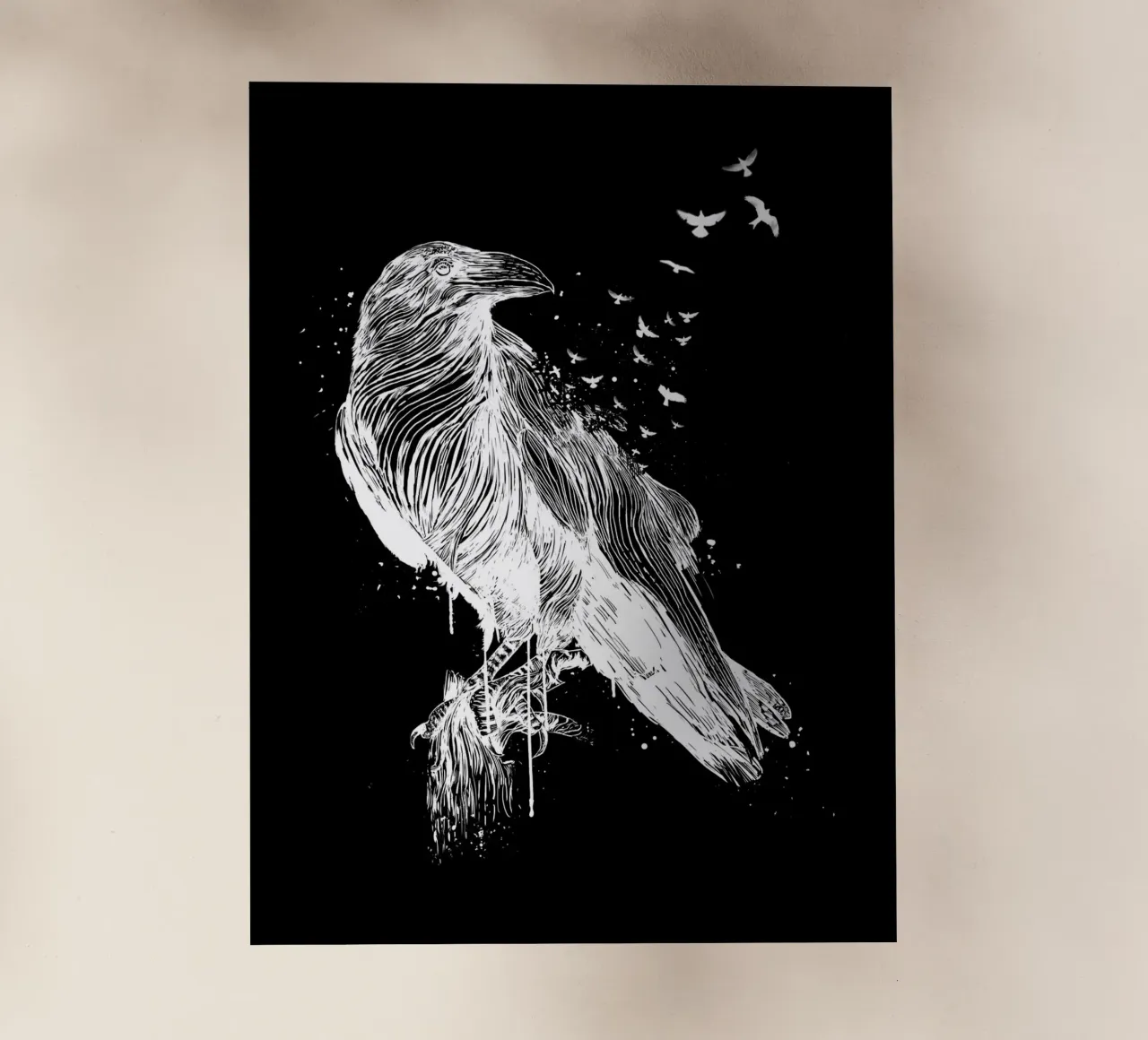 Born to be free II backlit folie van Balazs Solti