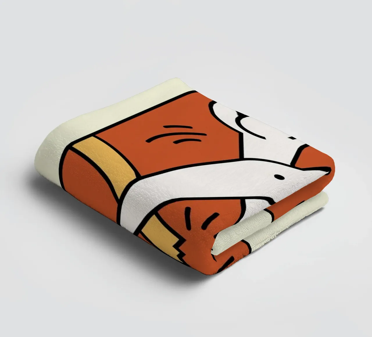 Keith Haring Scissors Pop Art Print towel by ClubArt