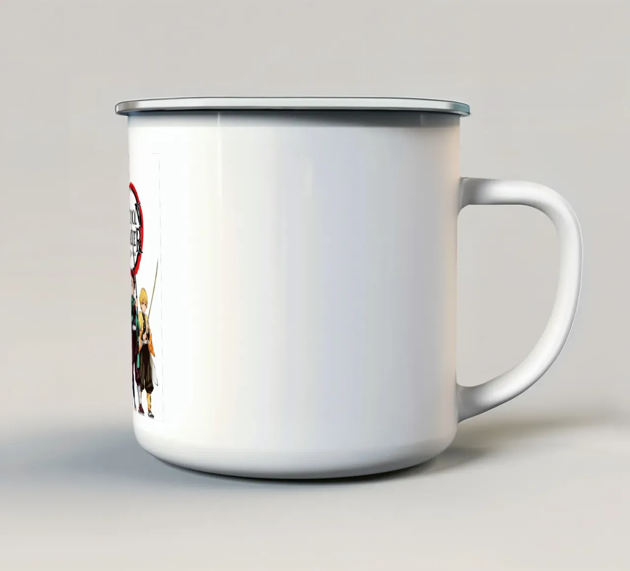 Squadra Ammazzademoni Classic 2 tazza in smalto da igoshartwrks