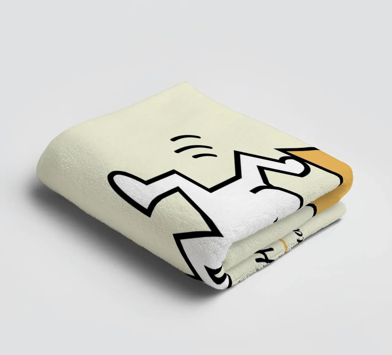 Keith Haring Star Pop Art Print towel by ClubArt