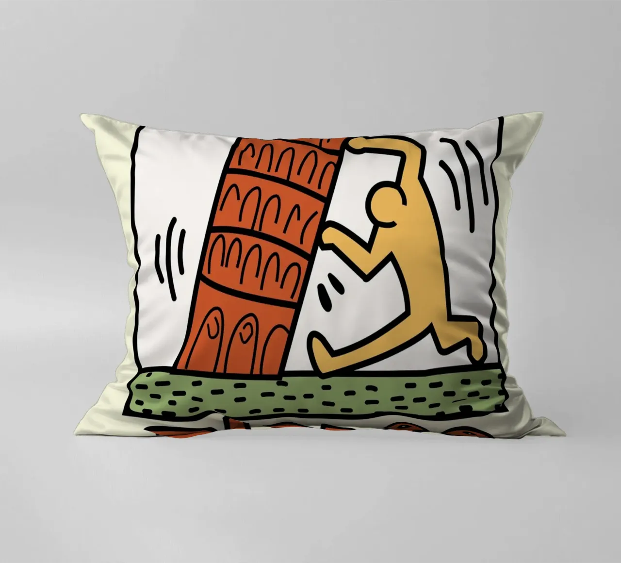 Keith Haring Pisa 89 Poster Pop Art cuscino da ClubArt
