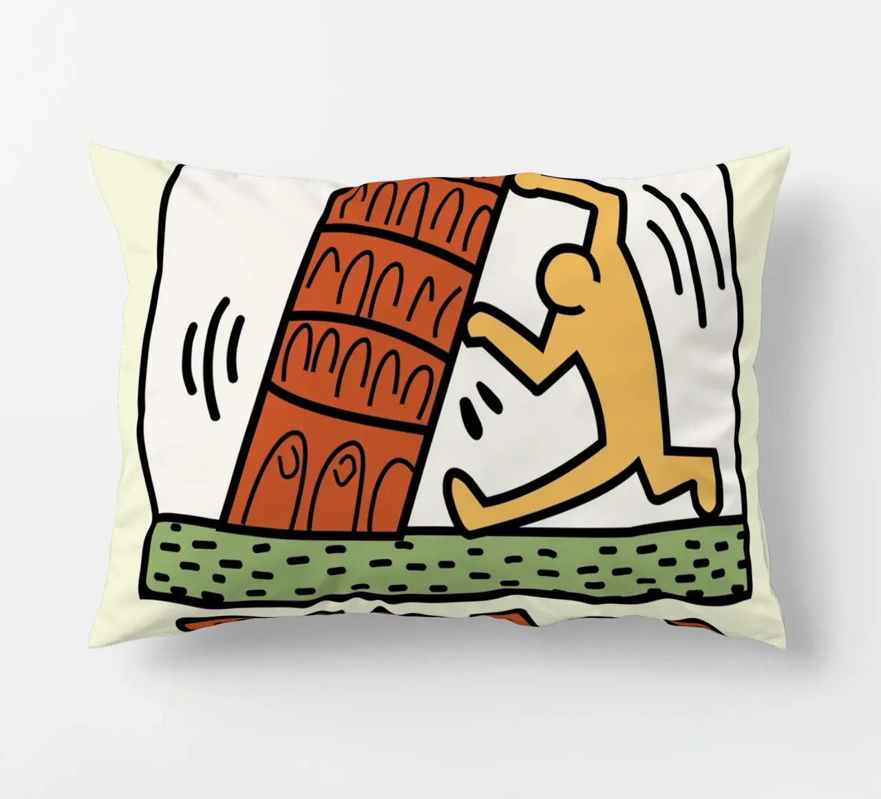 Keith Haring Pisa 89 Poster Pop Art cuscino da ClubArt