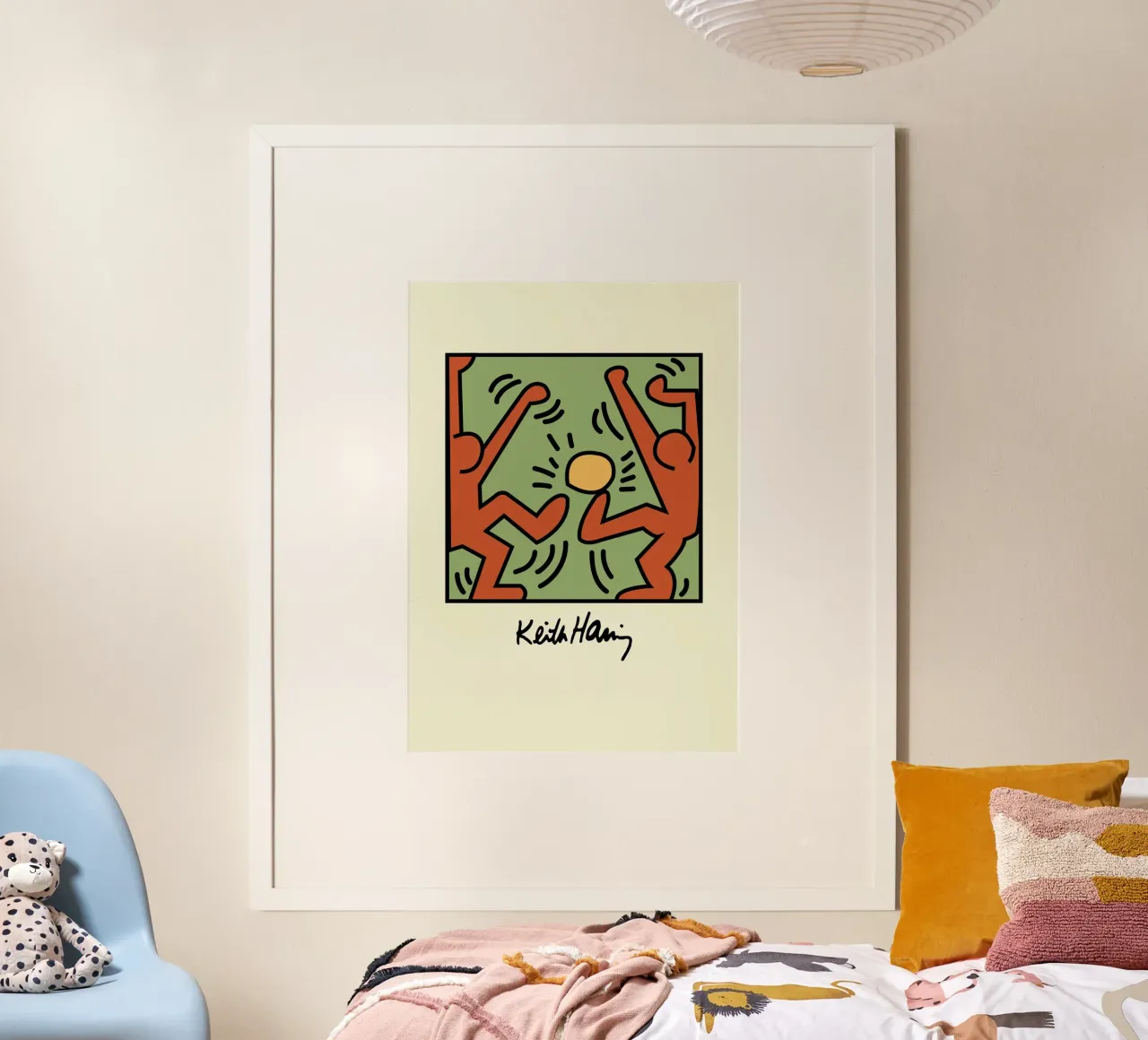 Keith Haring - Figure radiose - stampa pop art poster da ClubArt