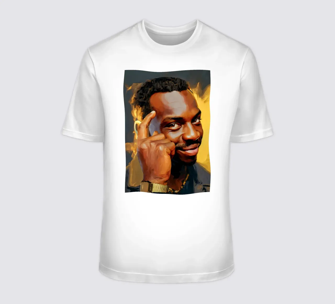 Think About It Meme Art t-shirt da Lootprint