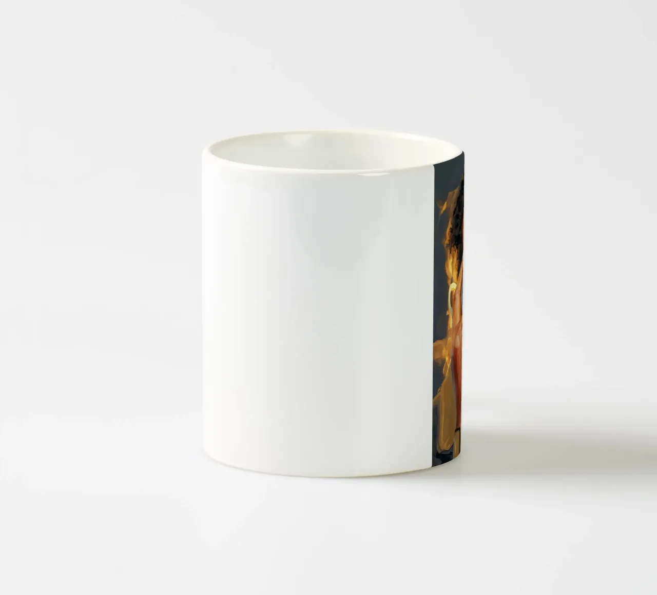 Think About It Meme Art tazza in ceramica da Lootprint