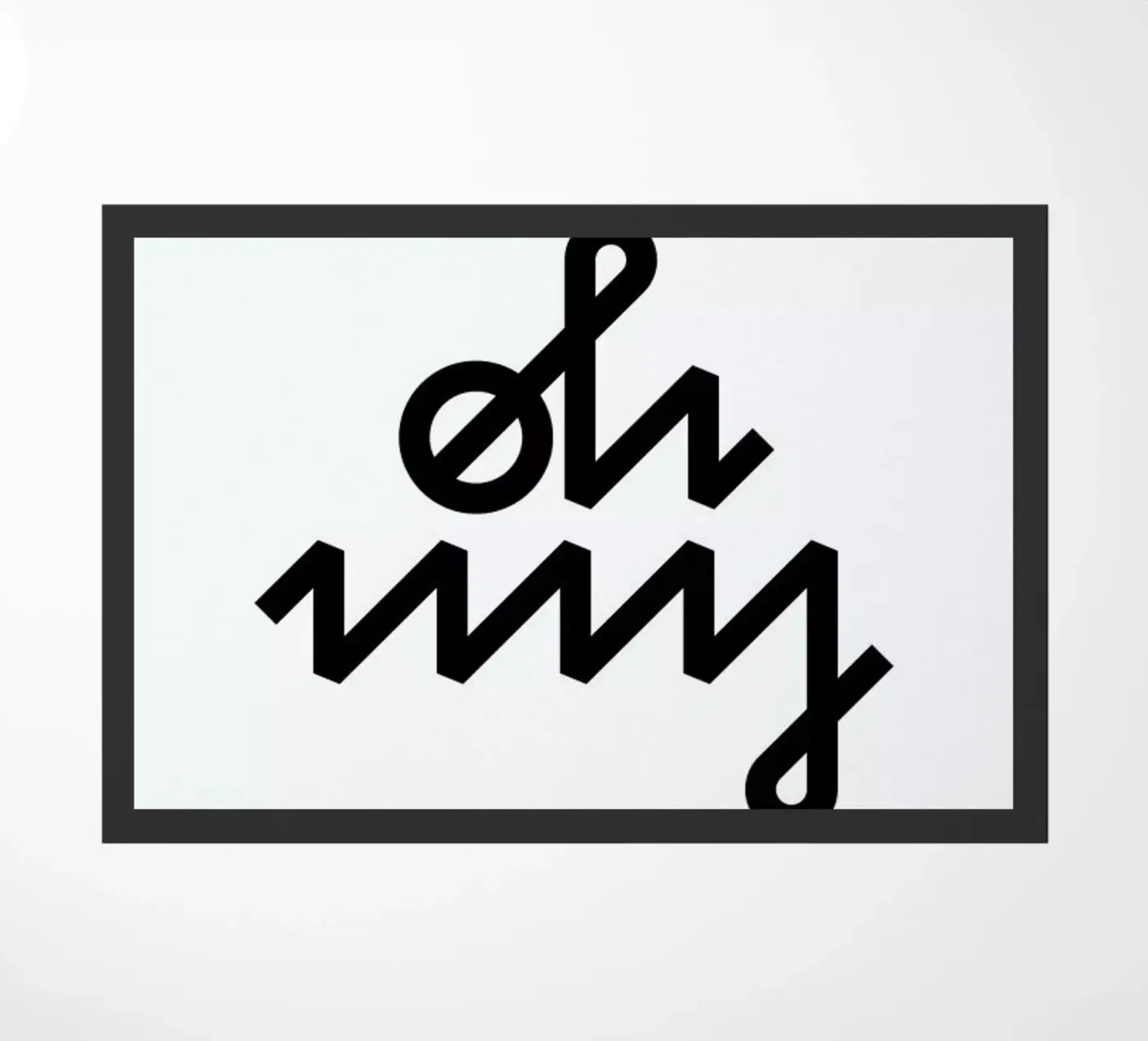 Oh My zerbino da BLAEK Design Studio