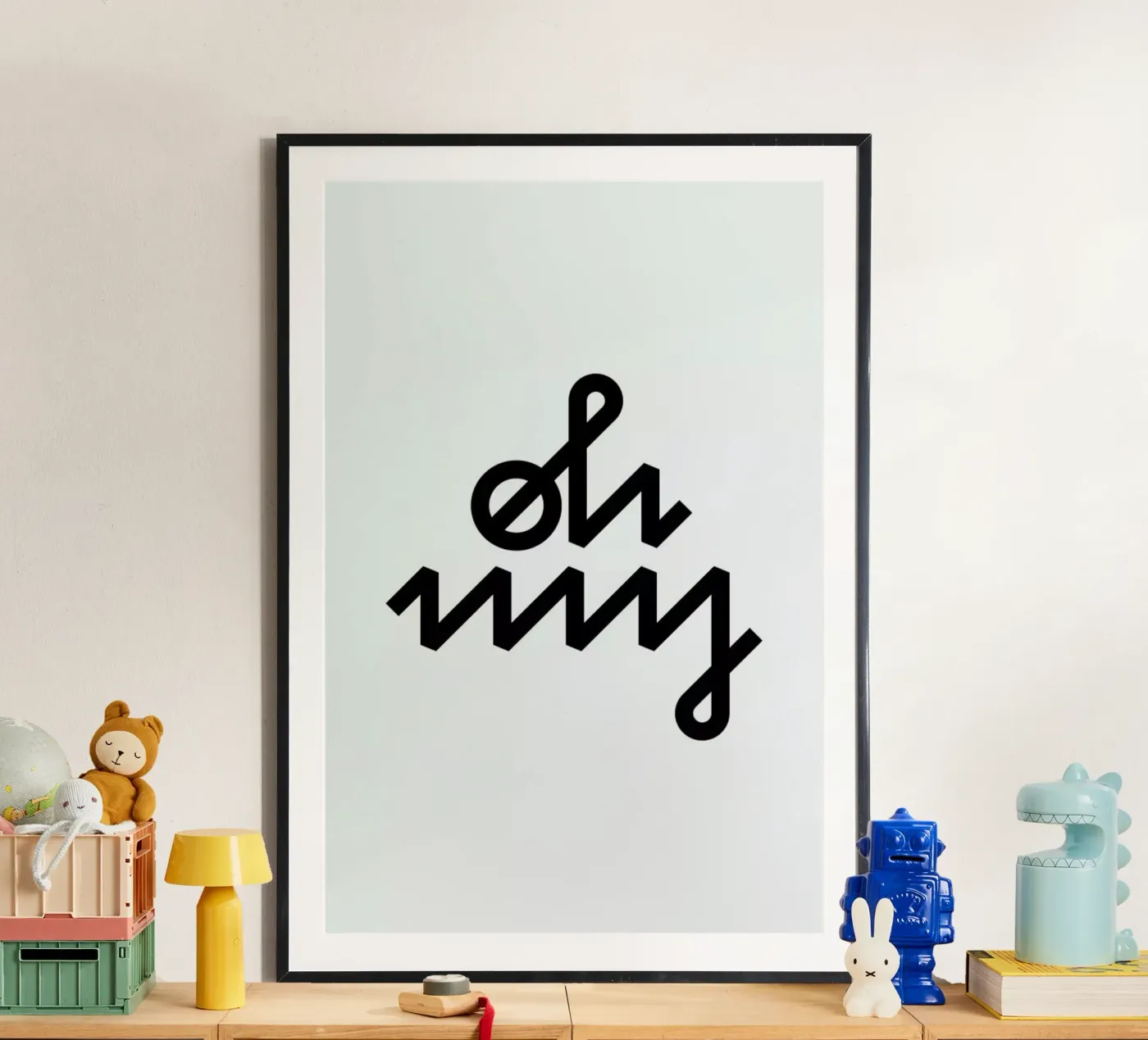 Oh My poster da BLAEK Design Studio
