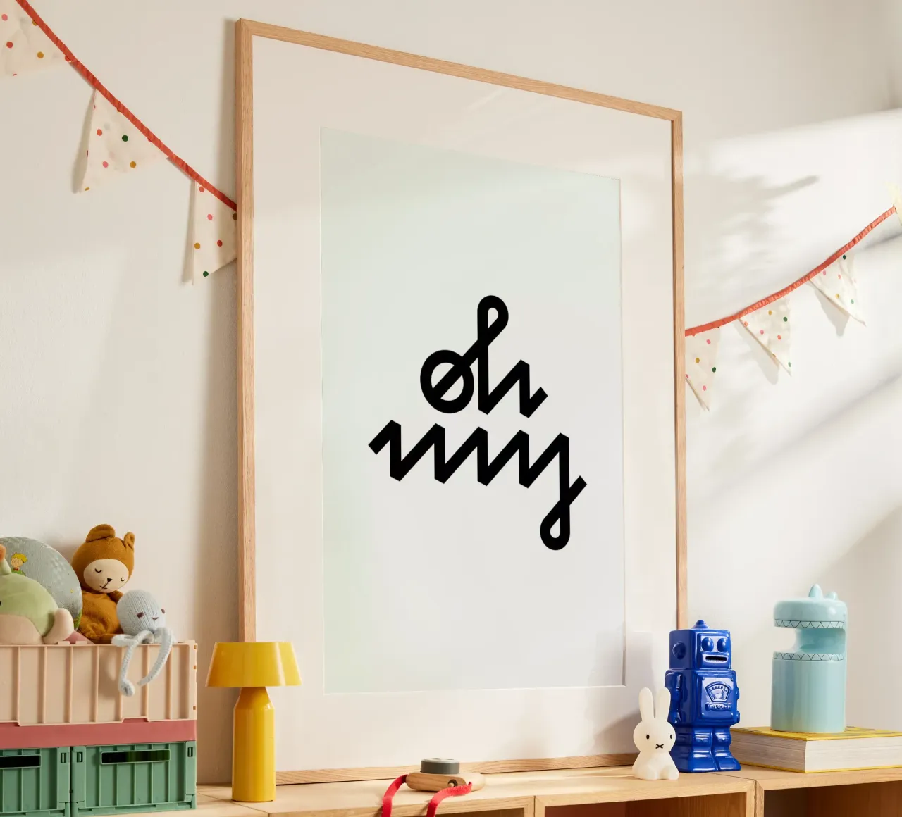 Oh My poster da BLAEK Design Studio