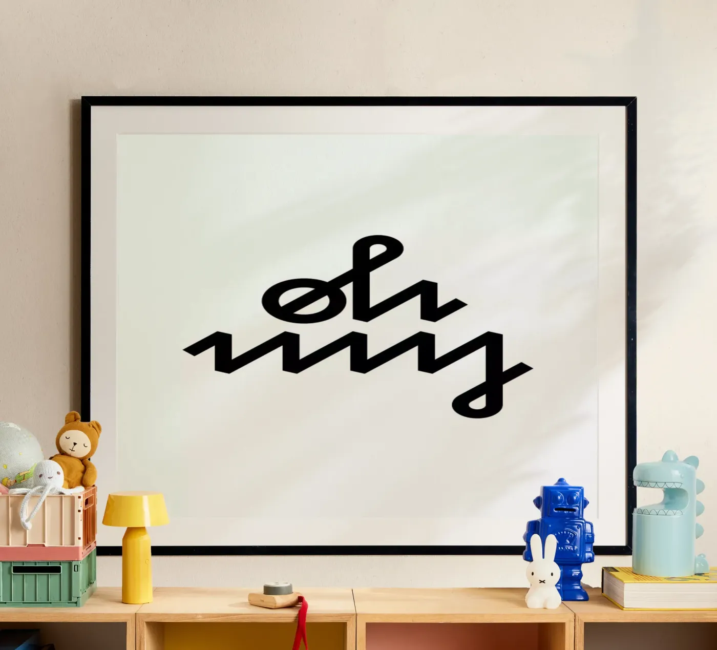 Oh My poster da BLAEK Design Studio