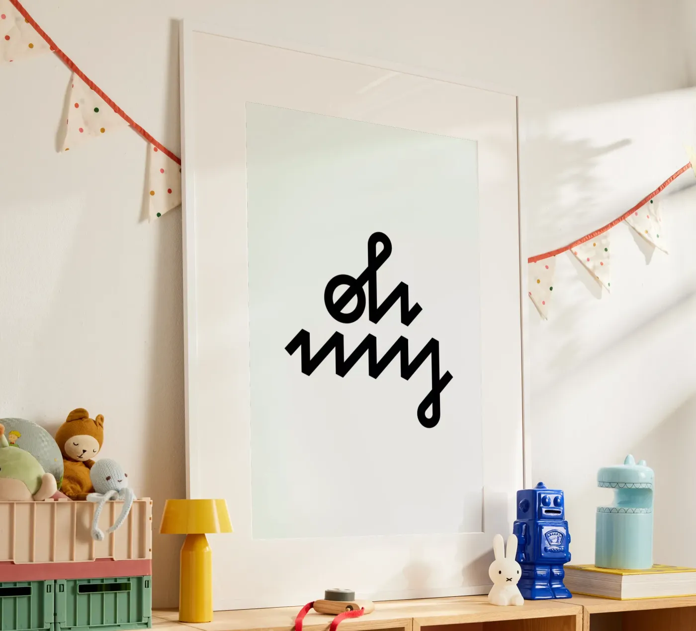 Oh My poster da BLAEK Design Studio