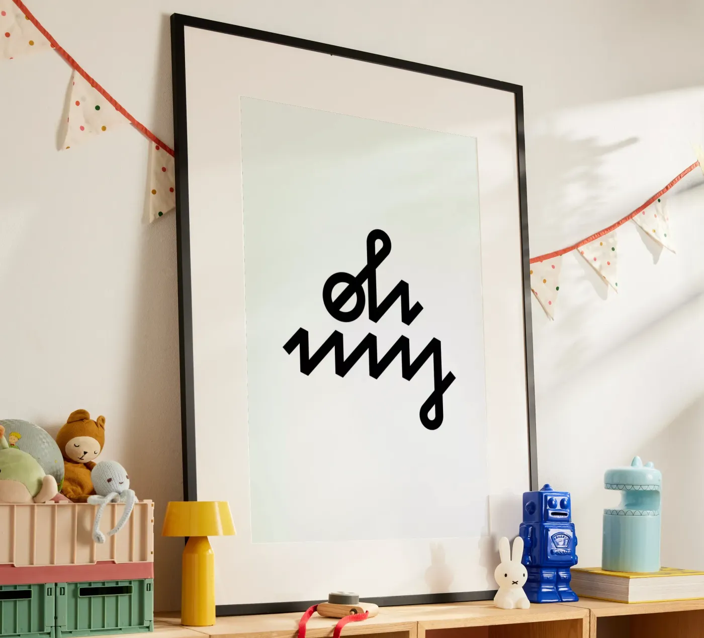 Oh My poster da BLAEK Design Studio