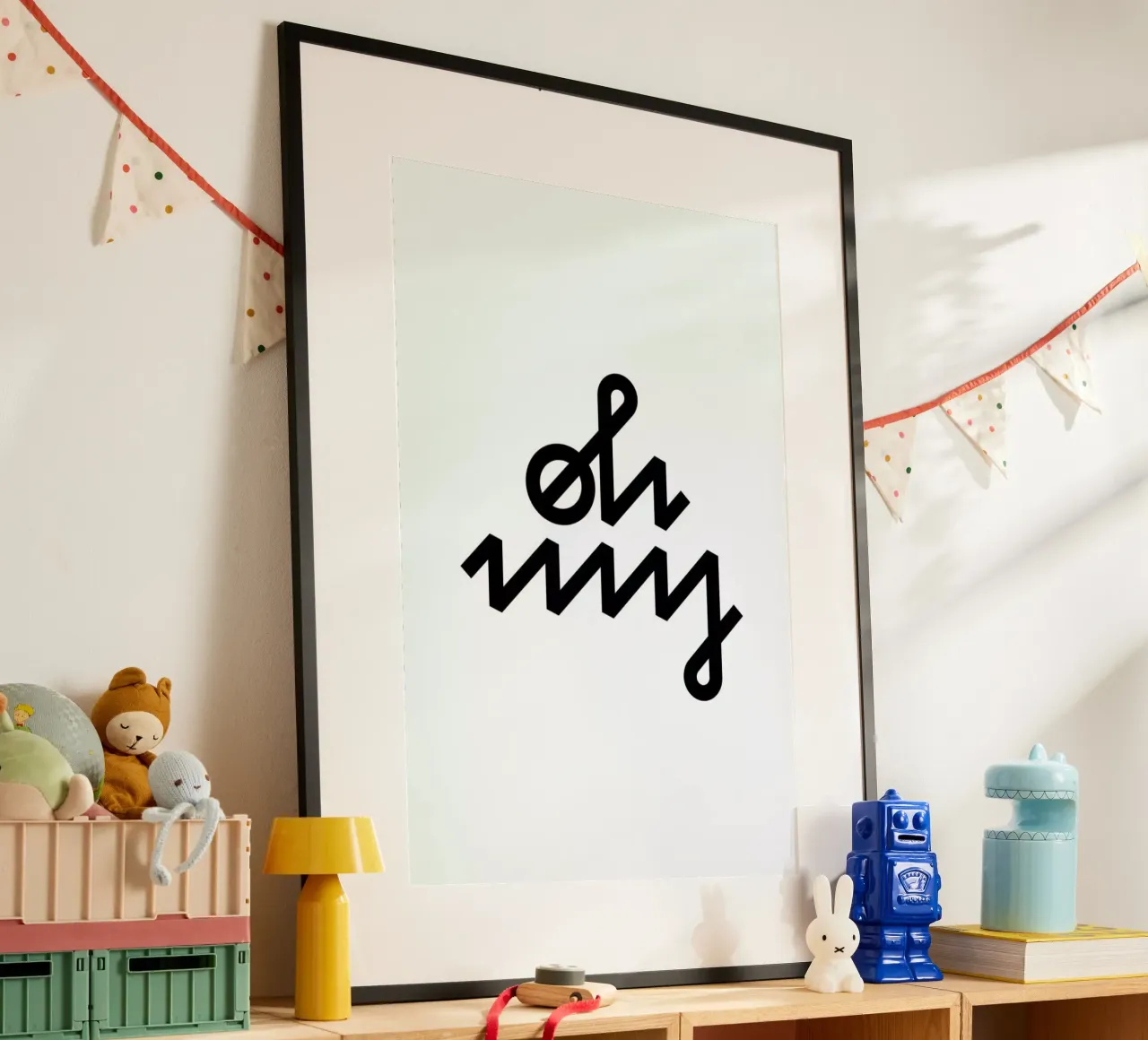 Oh My poster da BLAEK Design Studio