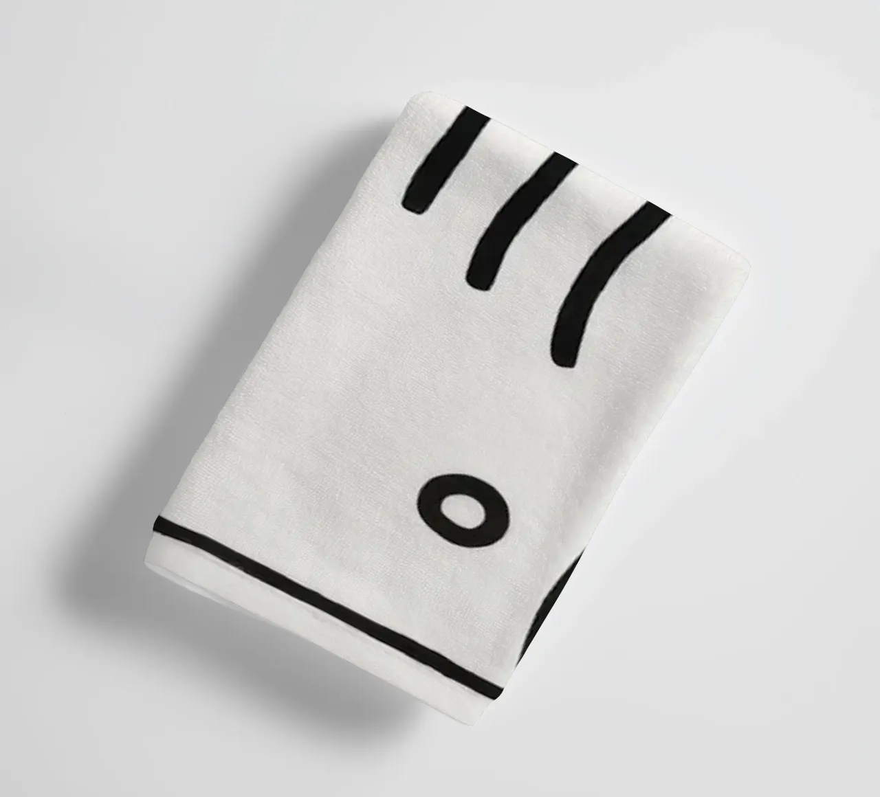 Keith Haring Medusa Head Pop Art Print towel by ClubArt