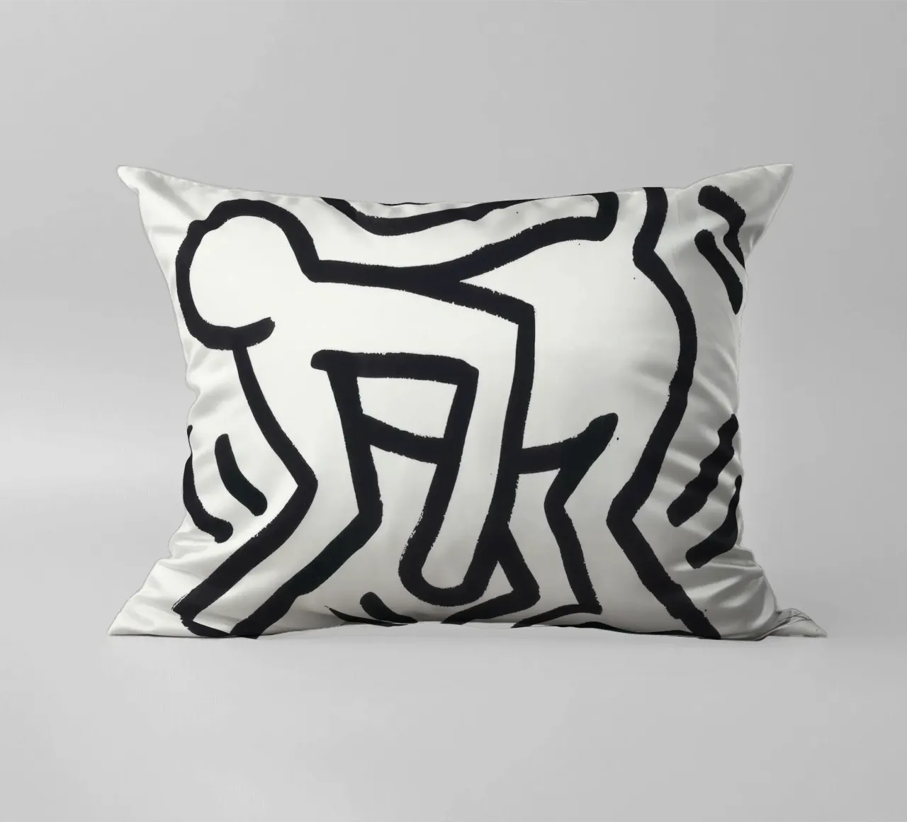 Stampa pop art di Keith Haring Monkey Man cuscino da ClubArt