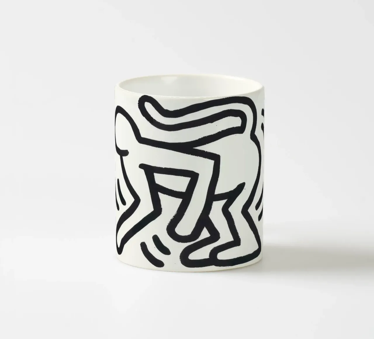 Stampa pop art di Keith Haring Monkey Man tazza in ceramica da ClubArt