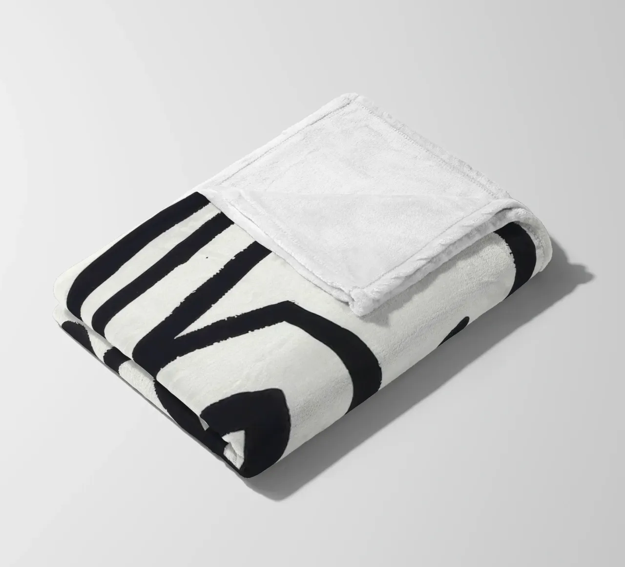 Stampa pop art di Keith Haring Monkey Man coperta in pile da ClubArt