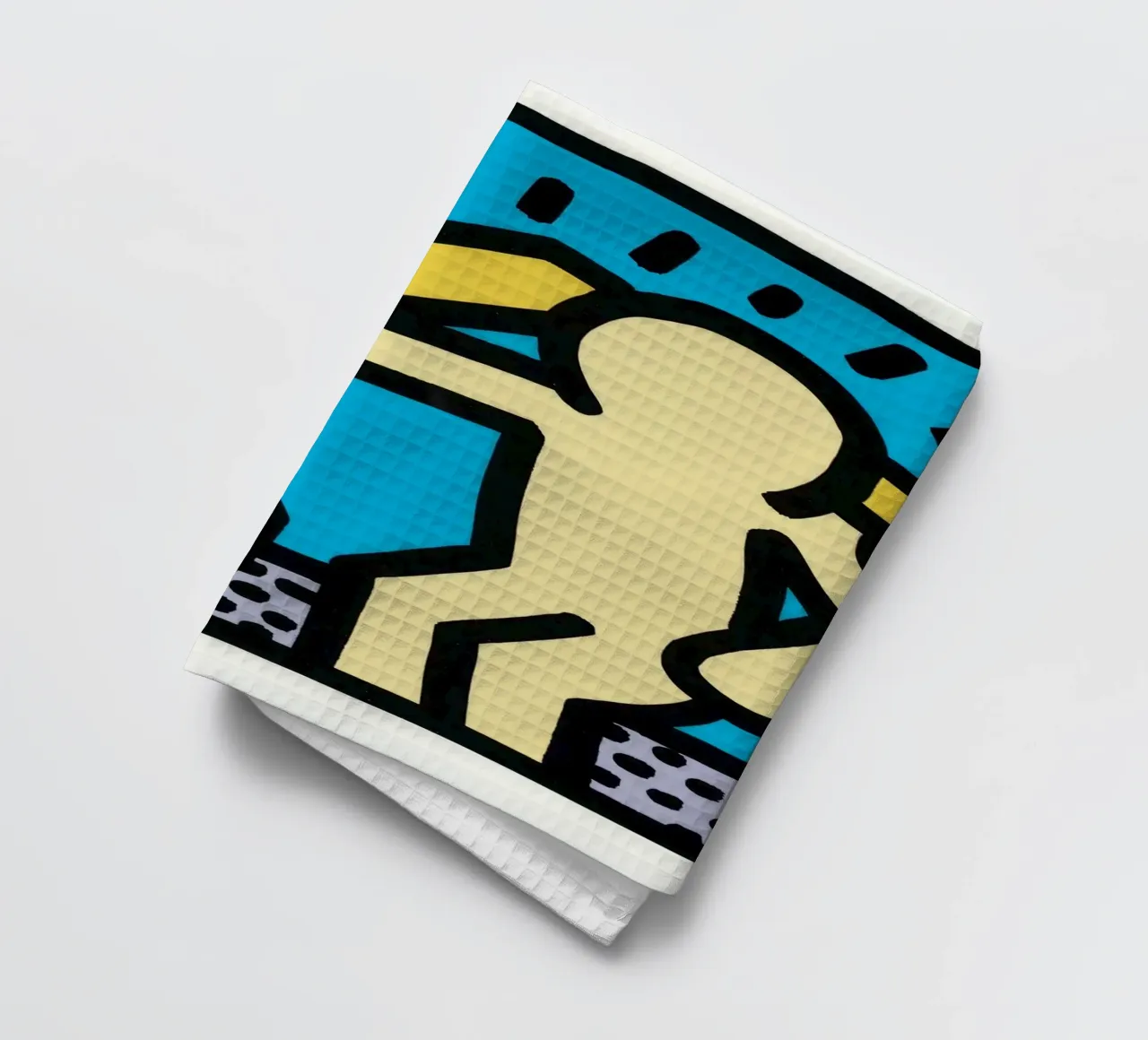Keith Haring Pop Shop Amicizia Pop Art canovaccio da cucina da ClubArt
