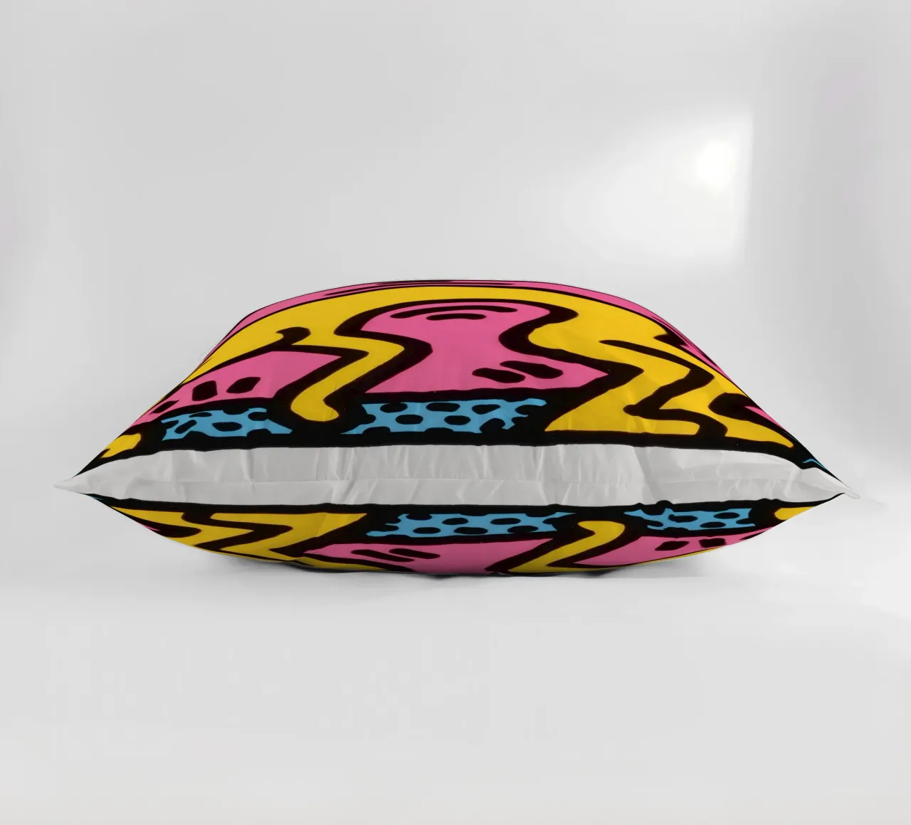 Stampa pop art di Keith Haring Pop Shop II cuscino da ClubArt