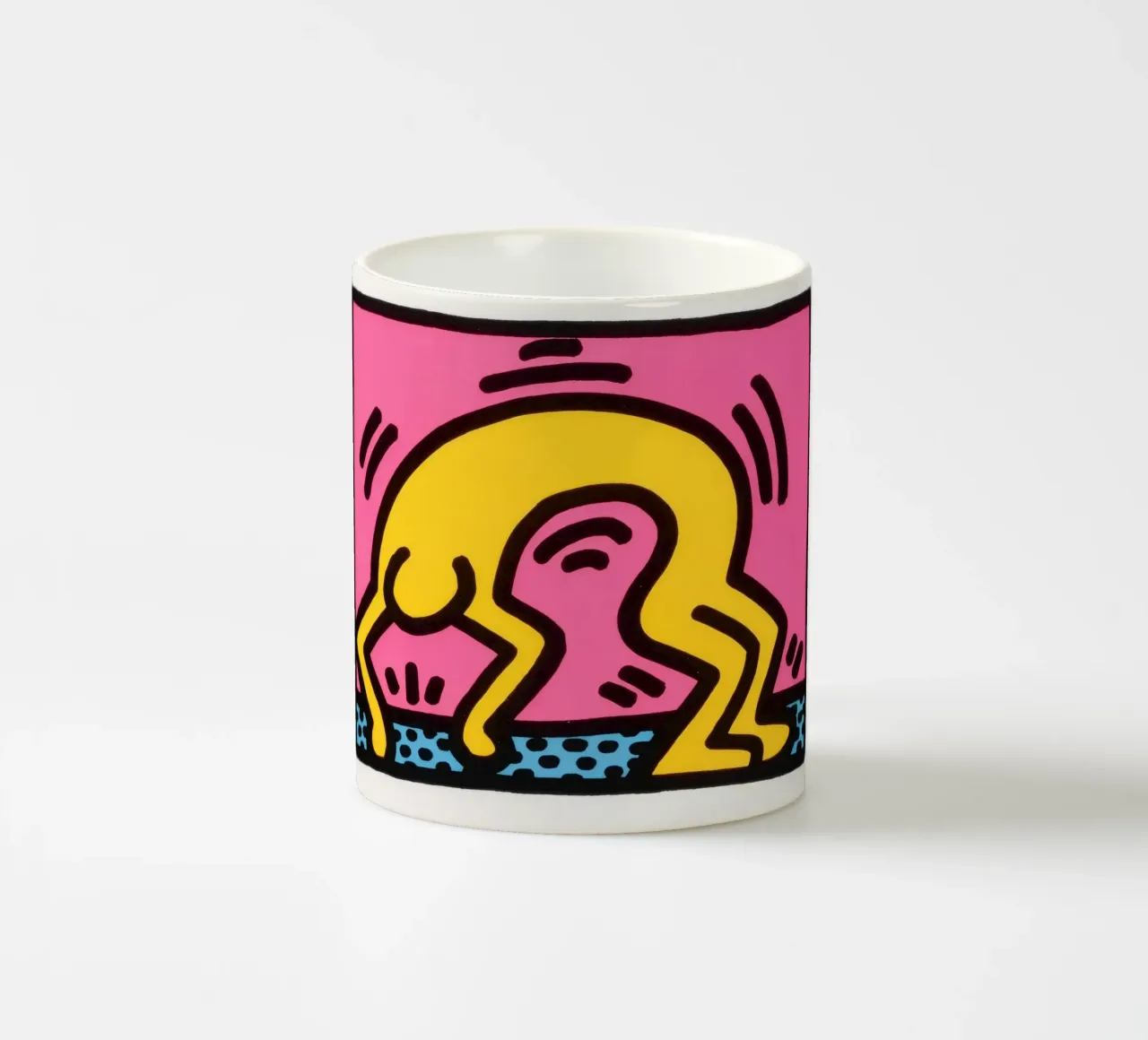 Stampa pop art di Keith Haring Pop Shop II tazza in ceramica da ClubArt