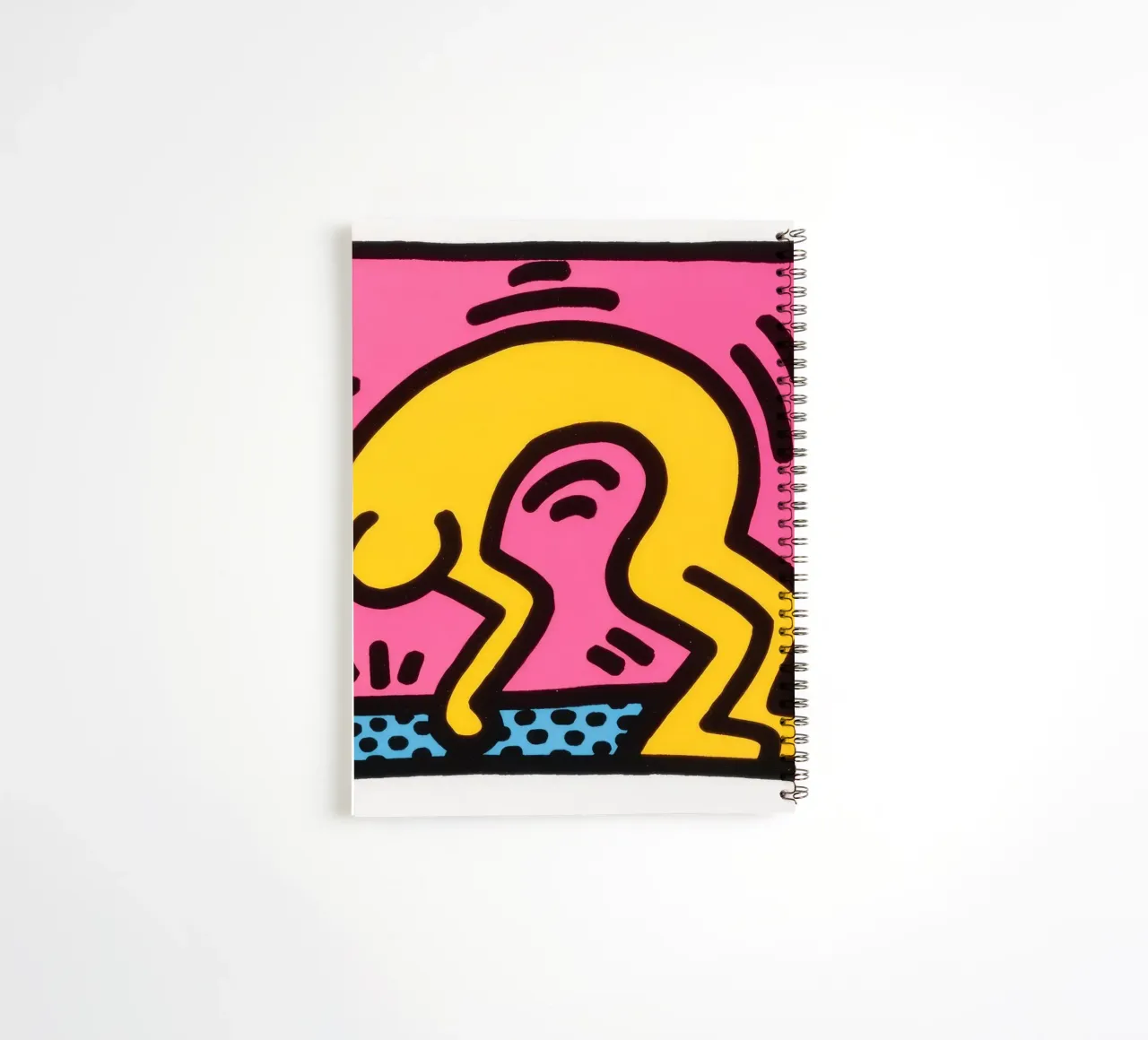Keith Haring Pop Shop II Pop Art Print spiral notebook by ClubArt