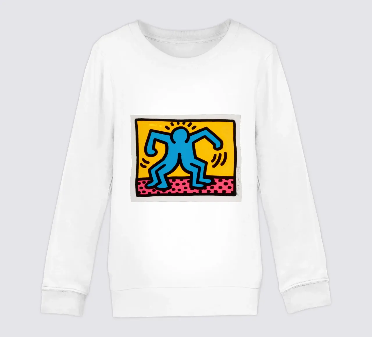 Keith Haring Pop Shop II Danza Pop Art felpa bambino da ClubArt